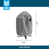 AquaShield BBQ Kettle Cover Ø 57cm H83cm